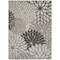 Homeroots 7 x 10 ft. Silver & Gray Indoor & Outdoor Area Rug 384706 - alternate 1